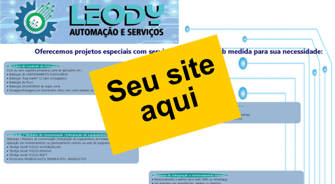 site de empresa de automação